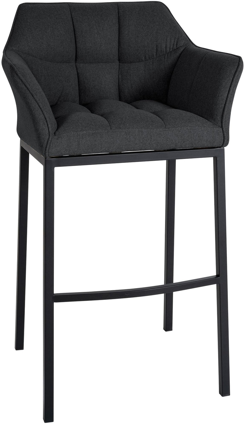 Barhocker Damaso B Filz mit 4-Fuß Gestell