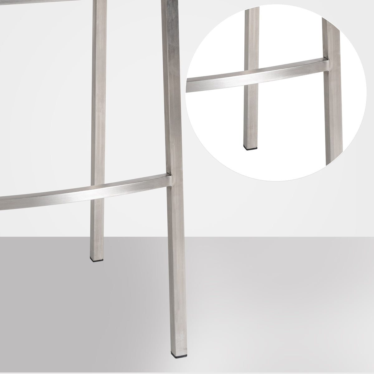 Barhocker Damaso E Filz mit 4-Fuß Gestell – Ansicht 19