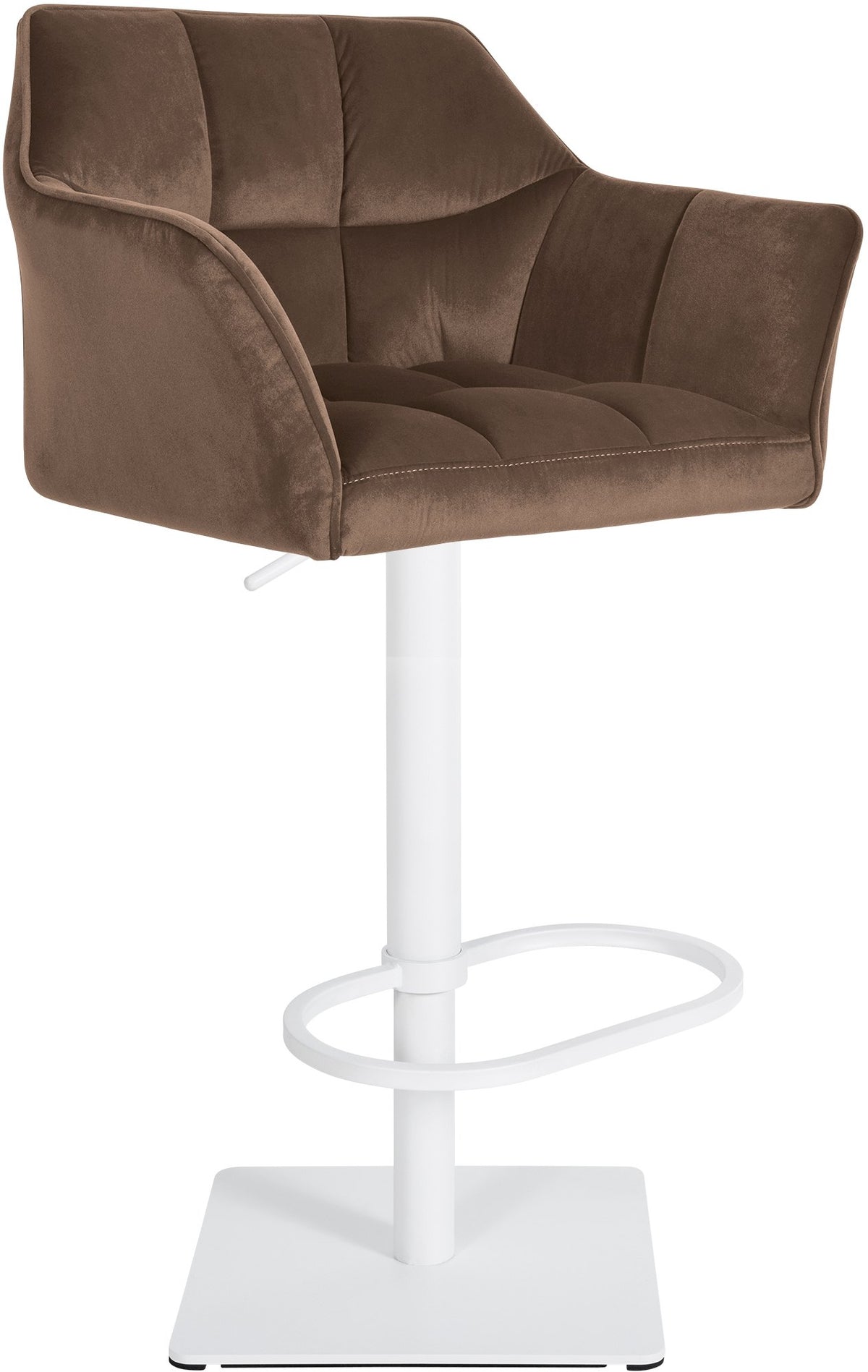 Barhocker Damaso W Samt – Ansicht 7