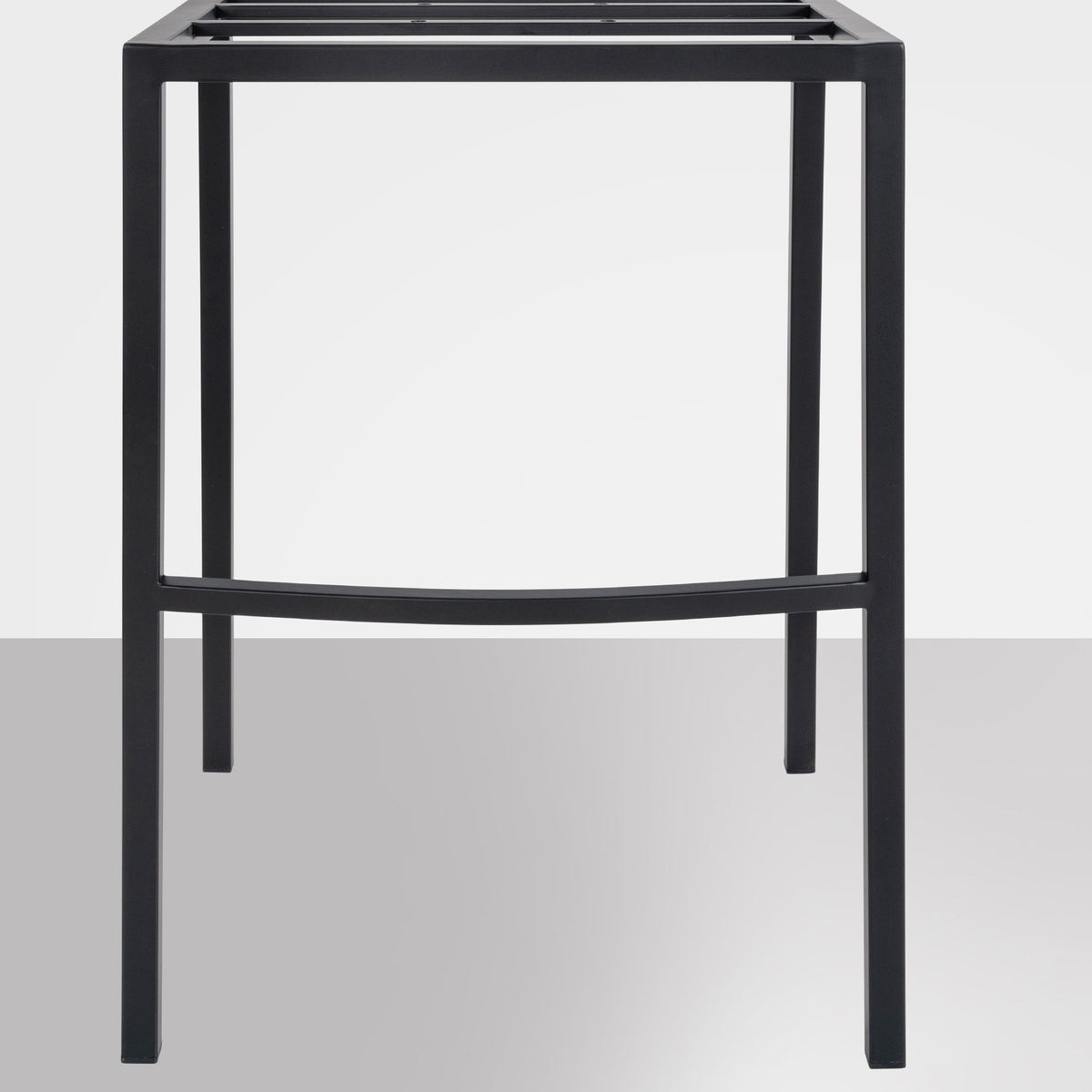 Barhocker Damaso B Samt mit 4-Fuß Gestell – Ansicht 6
