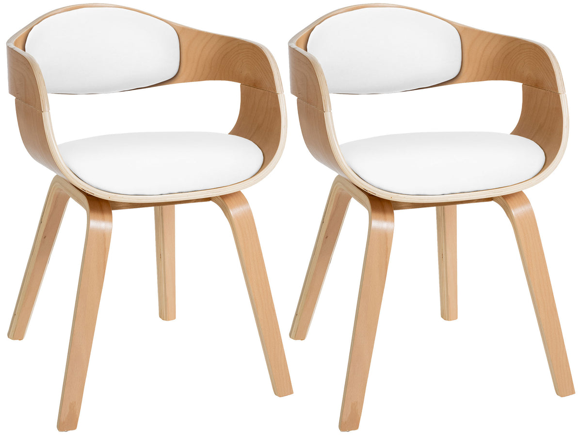 2er Set Stühle Kingston Kunstleder – Ansicht 10