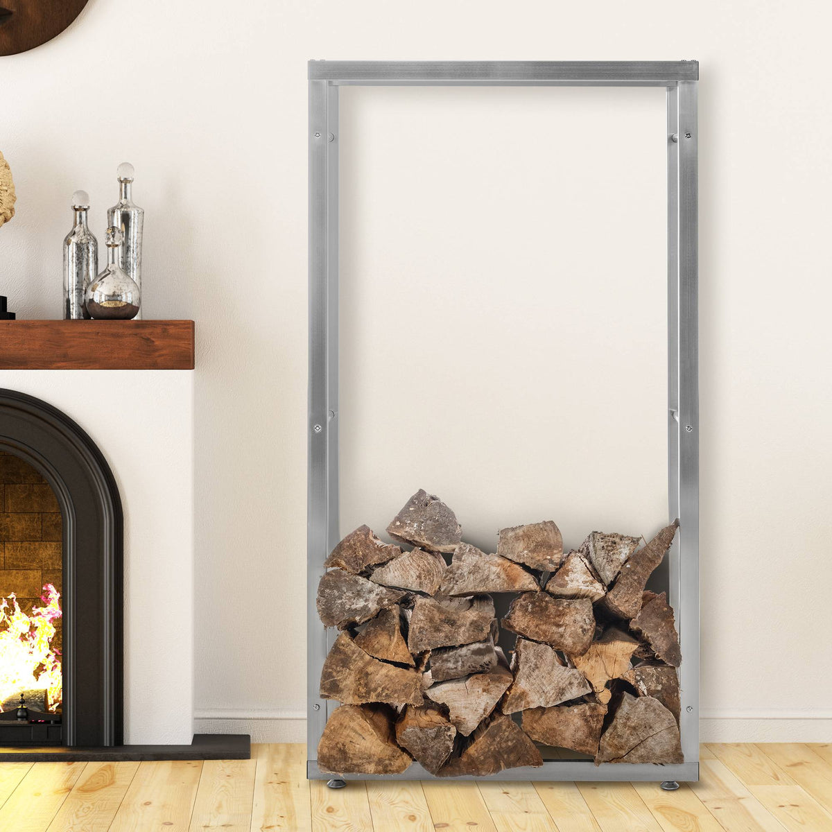 Kaminholzständer Keri V2 25x80x150 cm – Ansicht 4