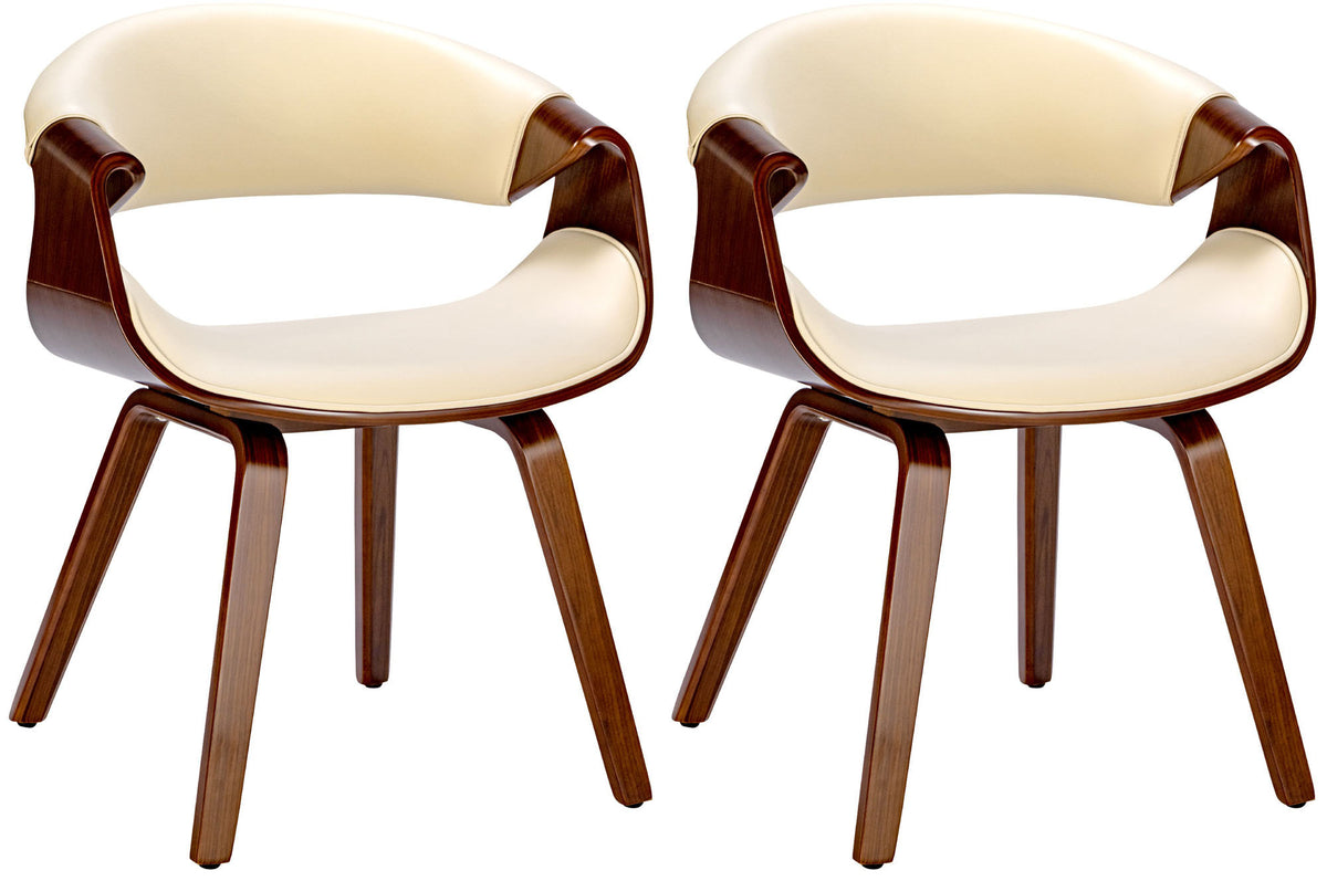 2er Set Esszimmerstuhl Foley Kunstleder – Ansicht 9
