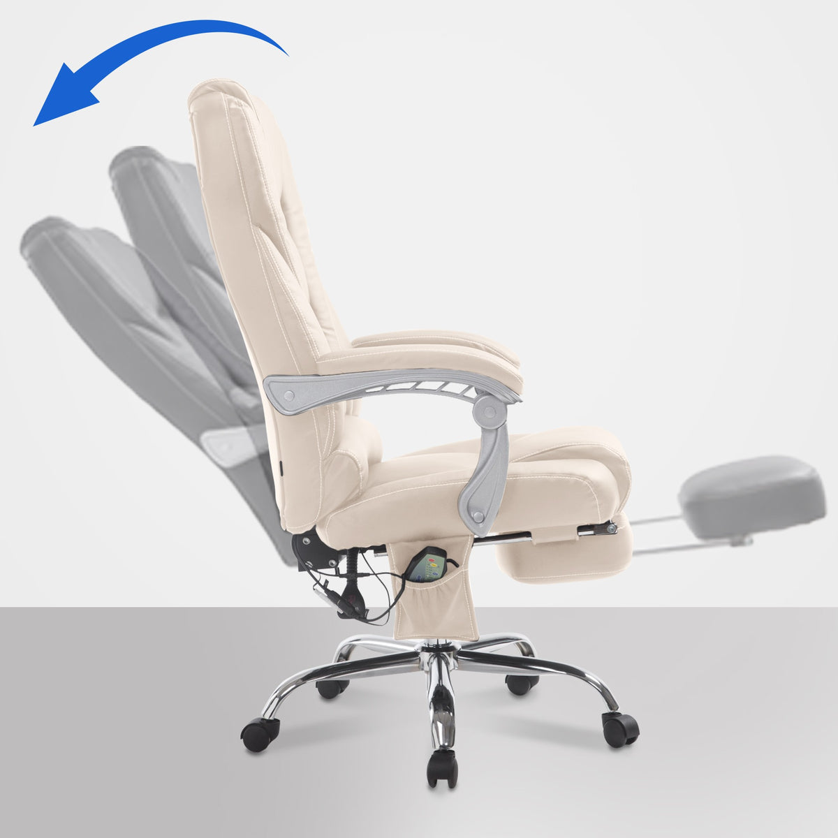 Bürostuhl Pacific mit Massagefunktion V2 – Ansicht 11