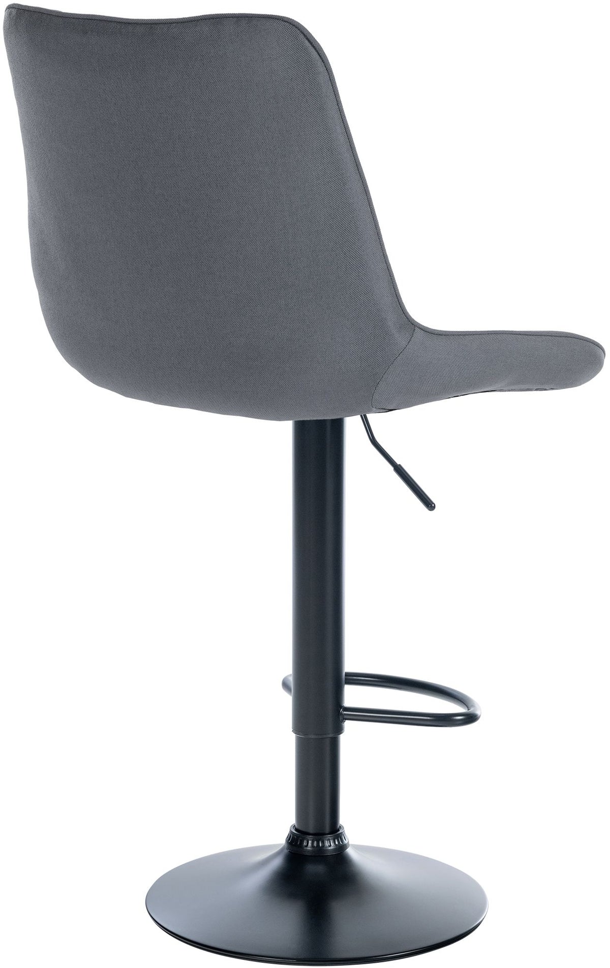 2er Set Barhocker Toni Stoff schwarz – Ansicht 13