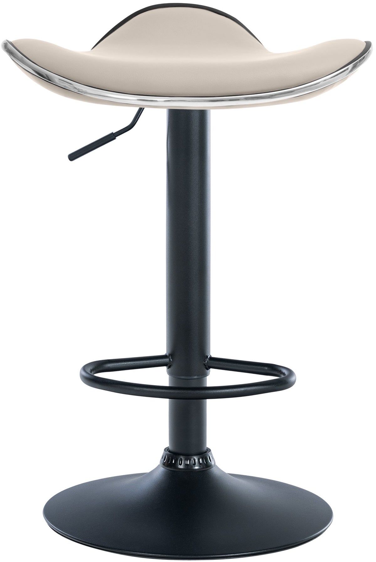 Barhocker Shanghai Kunstleder schwarz – Ansicht 13