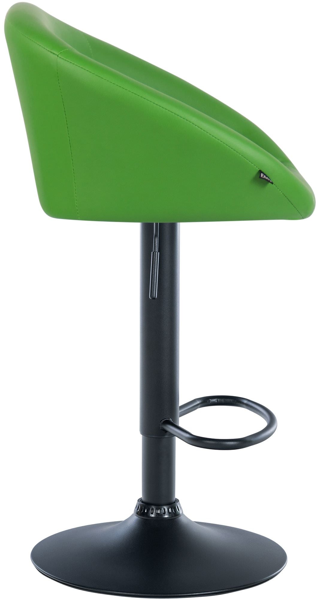Barhocker Davie Kunstleder schwarz – Ansicht 4