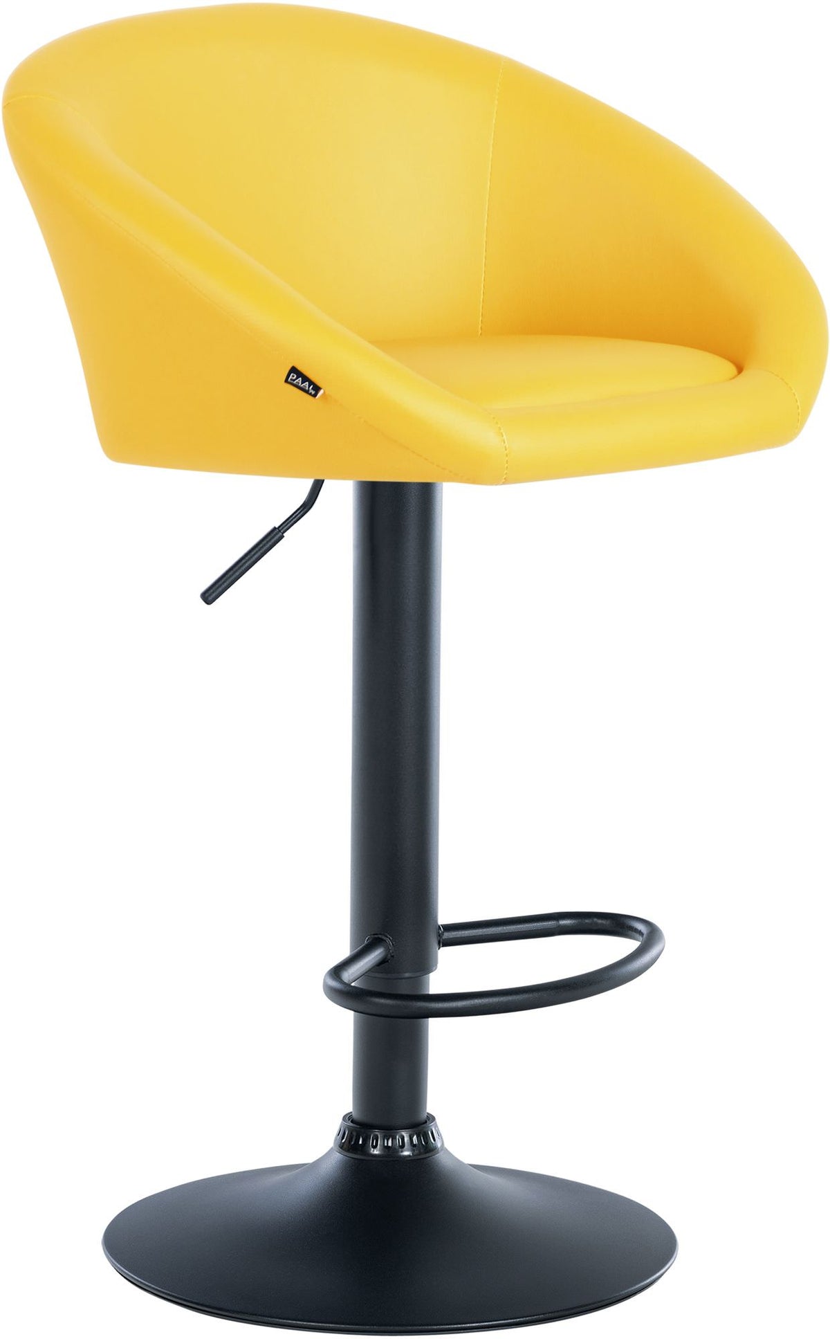 Barhocker Davie Kunstleder schwarz – Ansicht 9