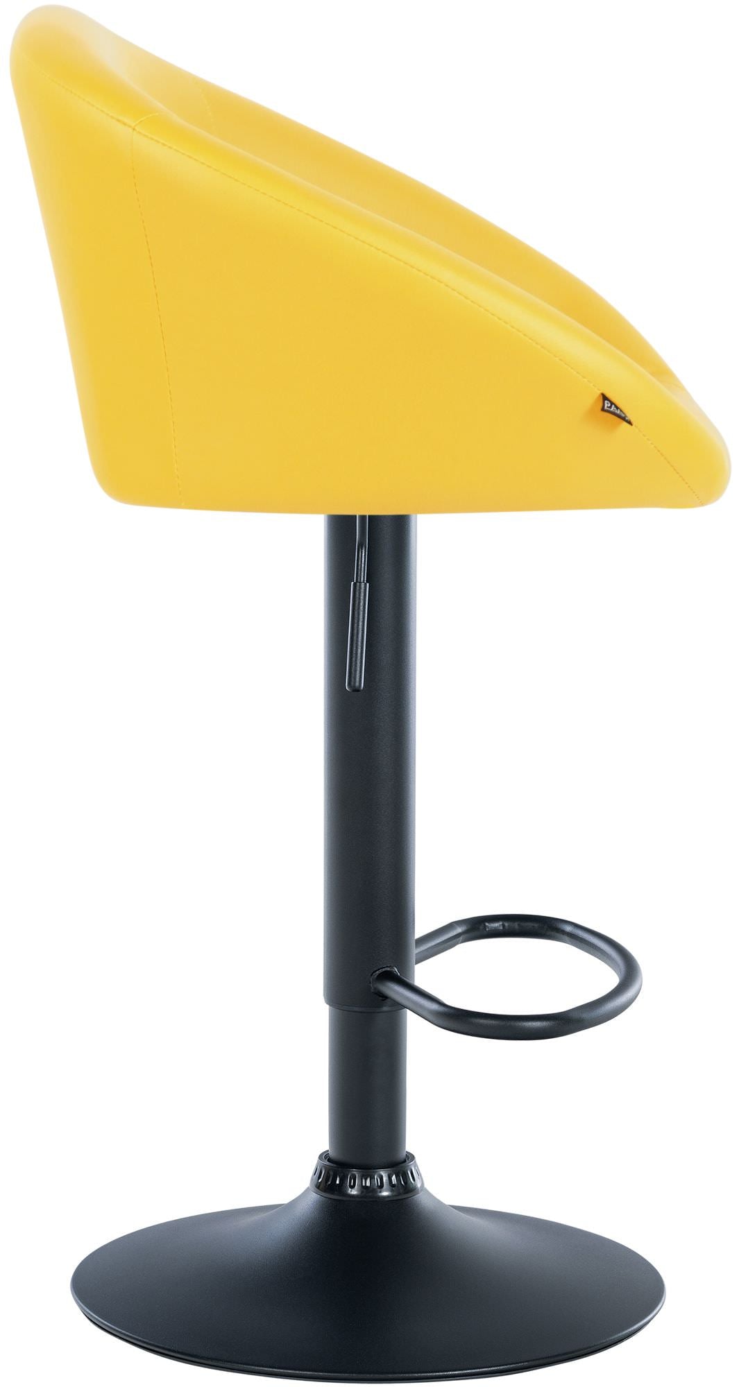 Barhocker Davie Kunstleder schwarz – Ansicht 12