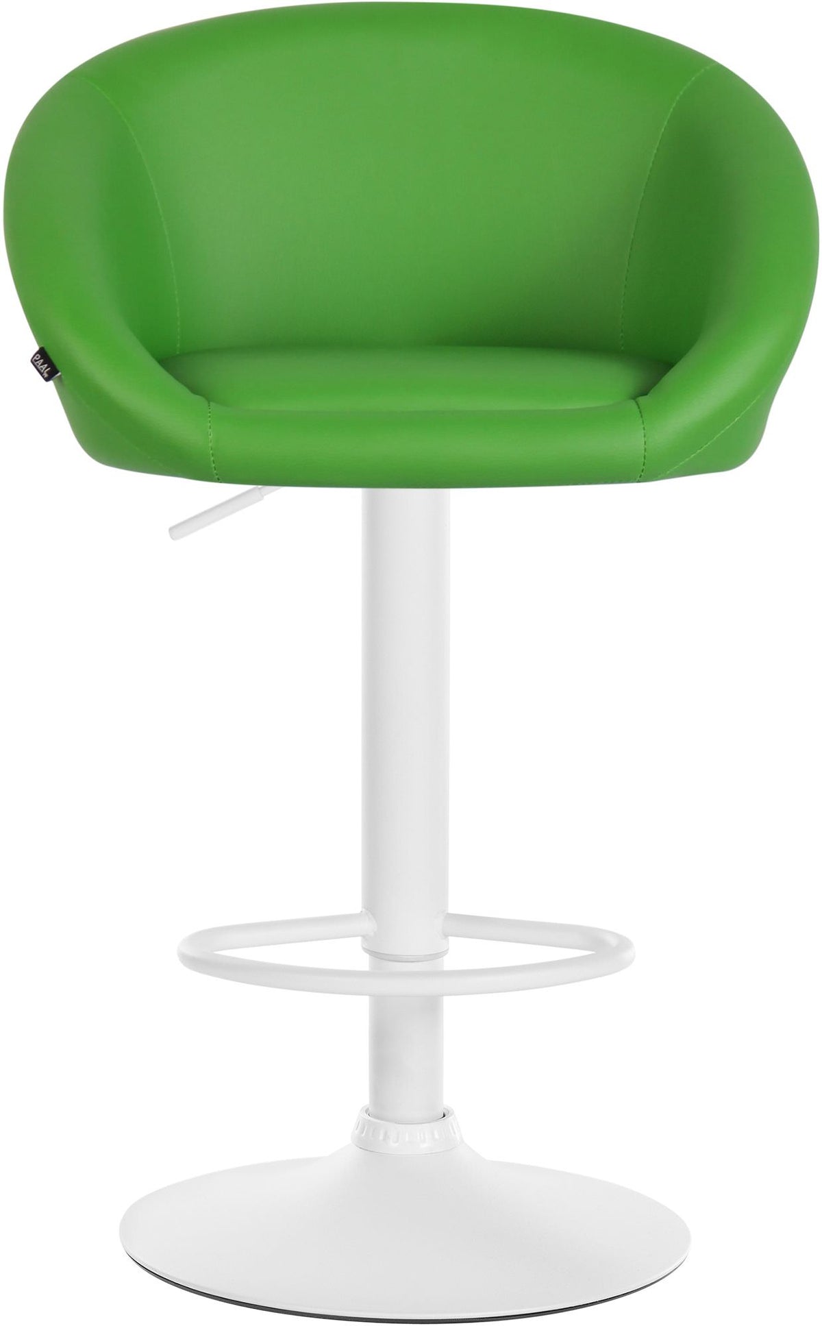 Barhocker Davie Kunstleder weiß – Ansicht 3