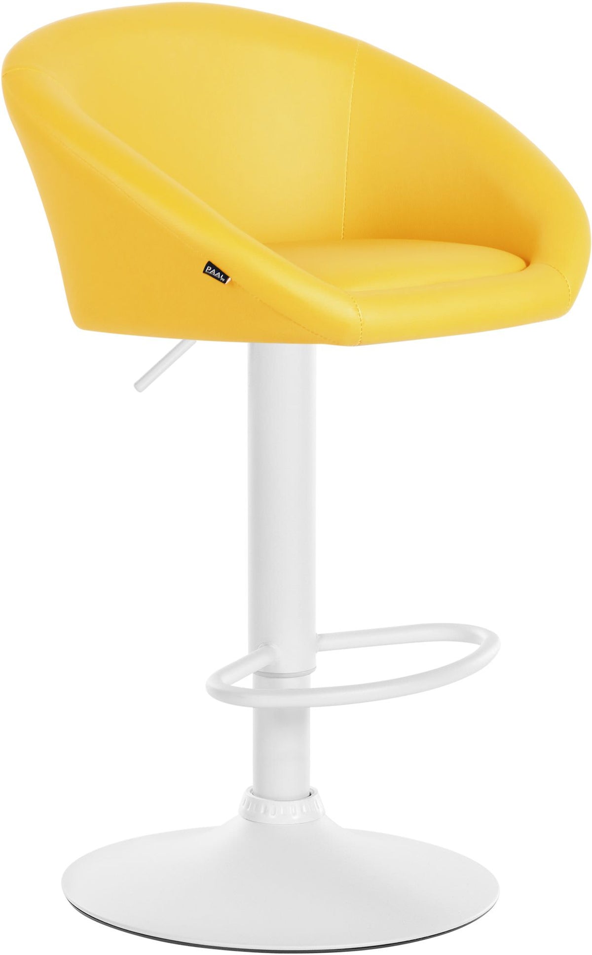 Barhocker Davie Kunstleder weiß – Ansicht 9