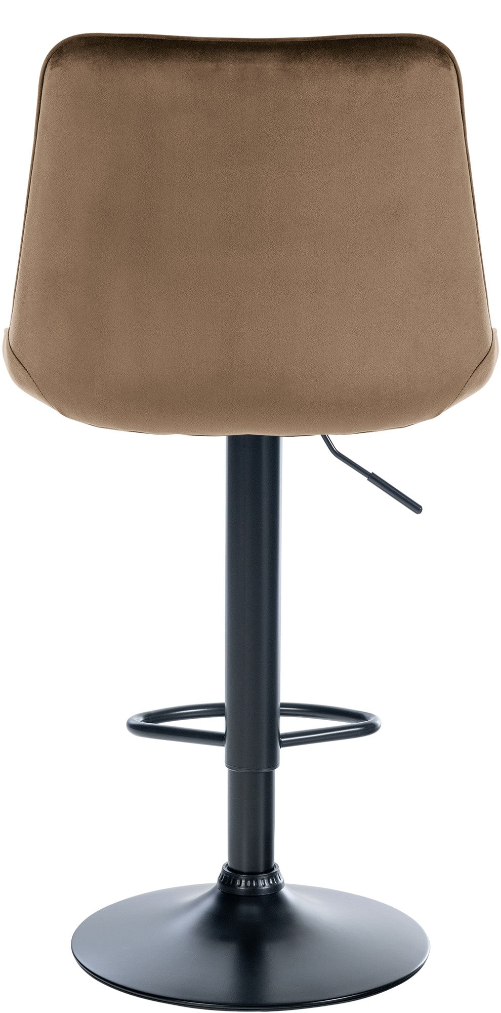 2er Set Barhocker Toni Samt schwarz – Ansicht 14