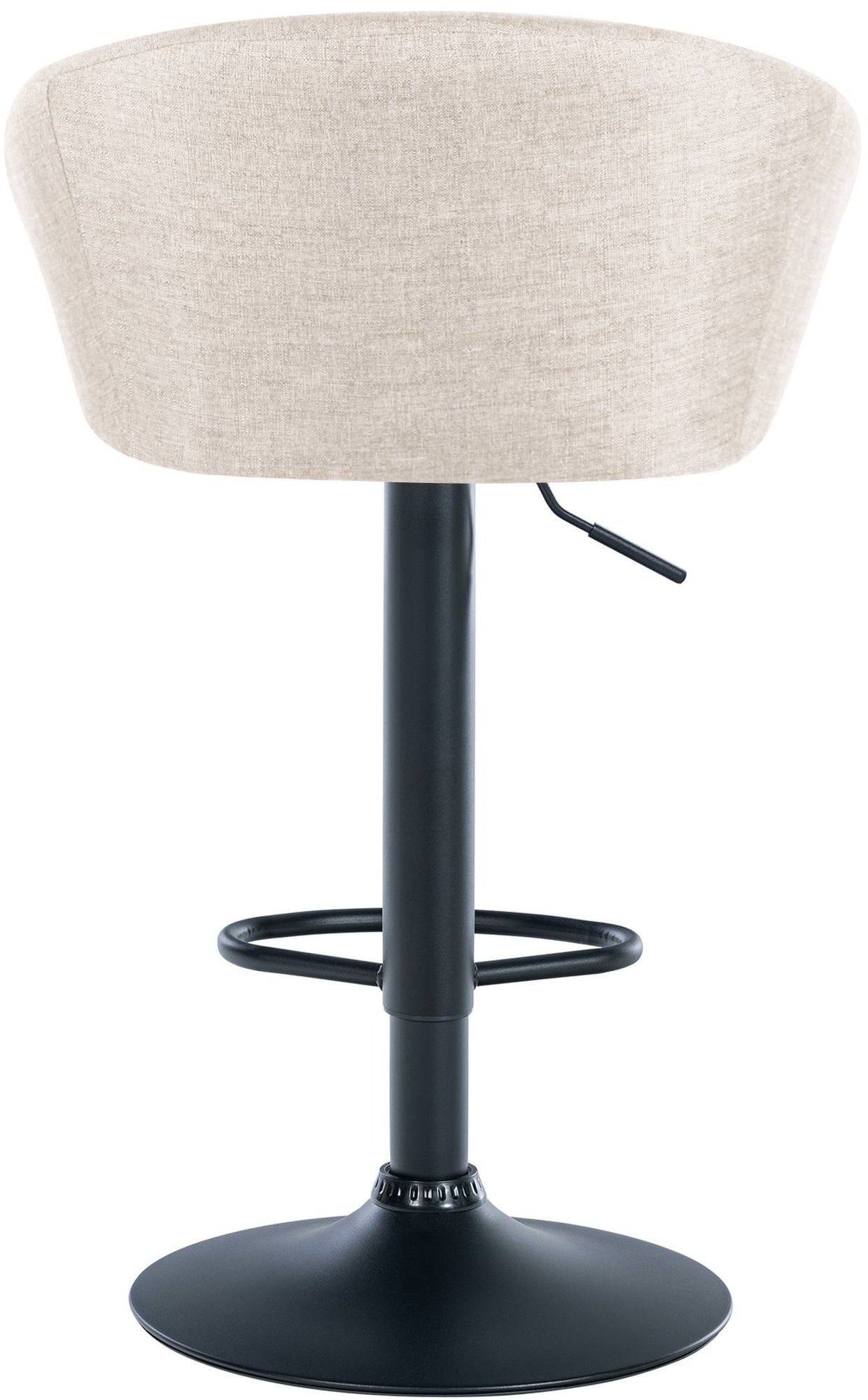 Barhocker Davie Stoff schwarz – Ansicht 6