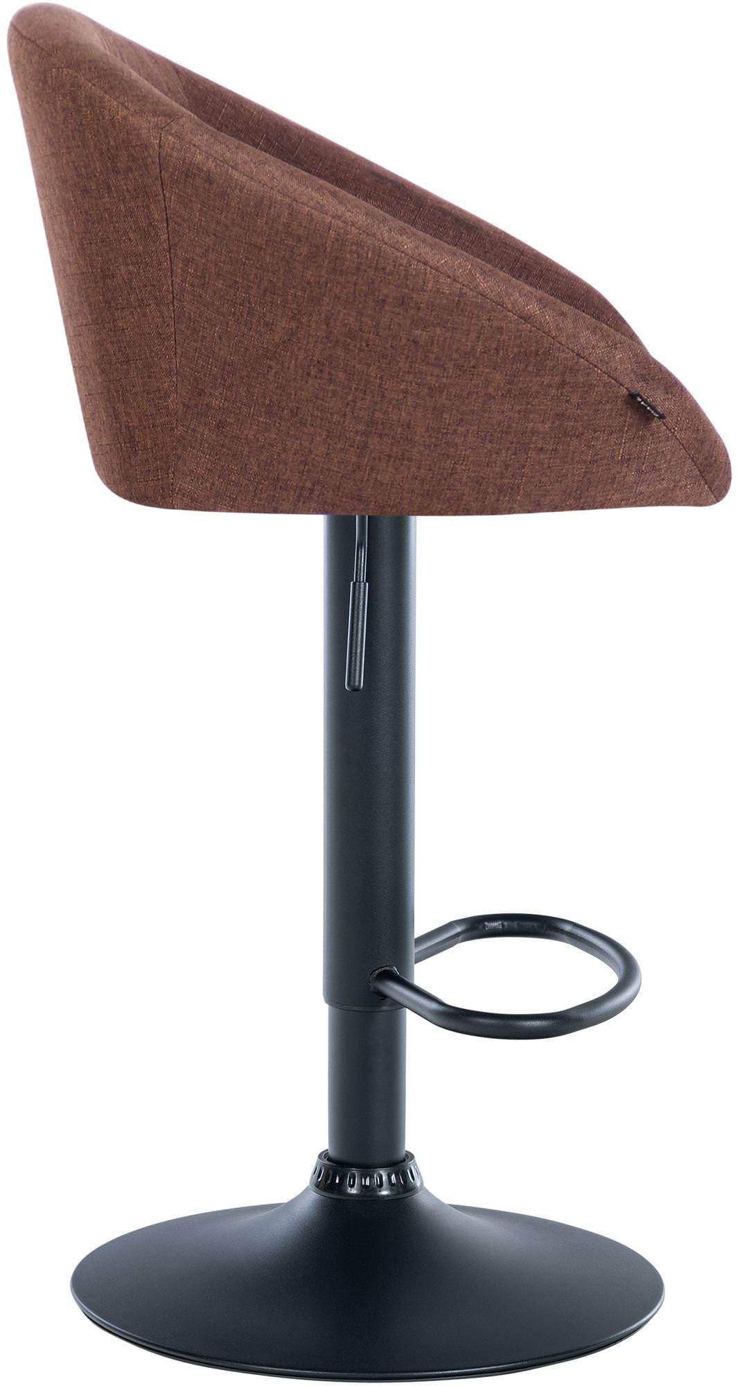 Barhocker Davie Stoff schwarz – Ansicht 12