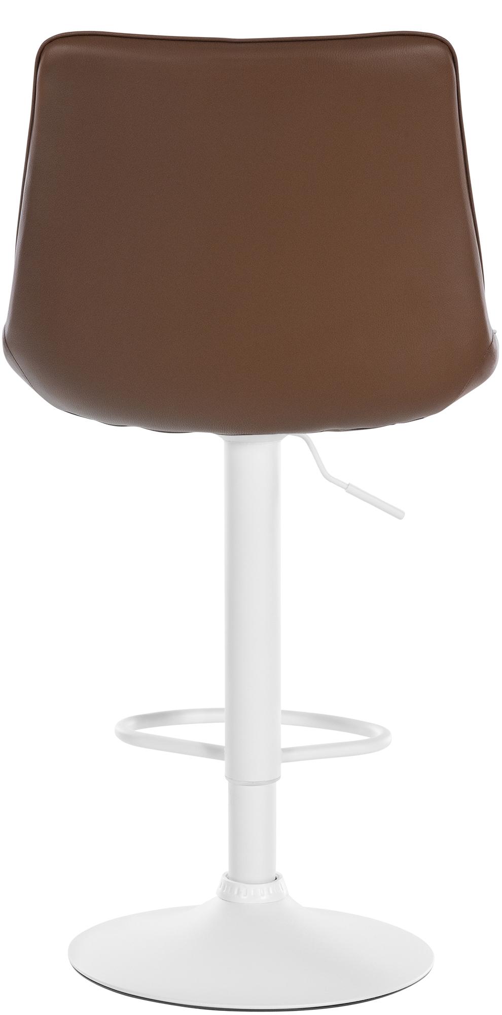 2er Set Barhocker Toni Kunstleder weiß – Ansicht 6