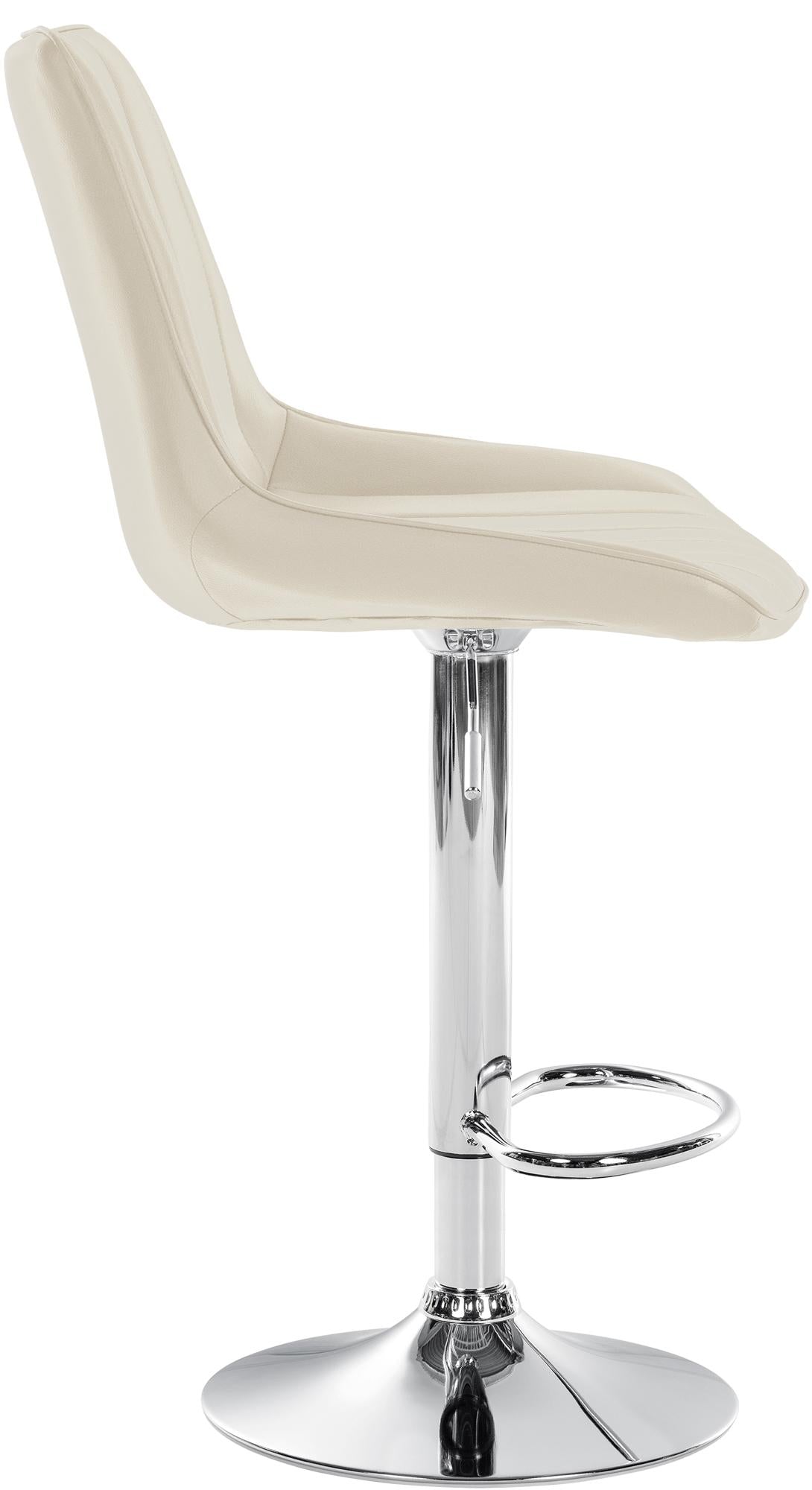 2er Set Barhocker Toni Kunstleder chrom – Ansicht 4