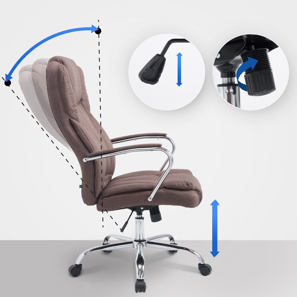 Bürostuhl BIG Xanthos Stoff – Ansicht 3