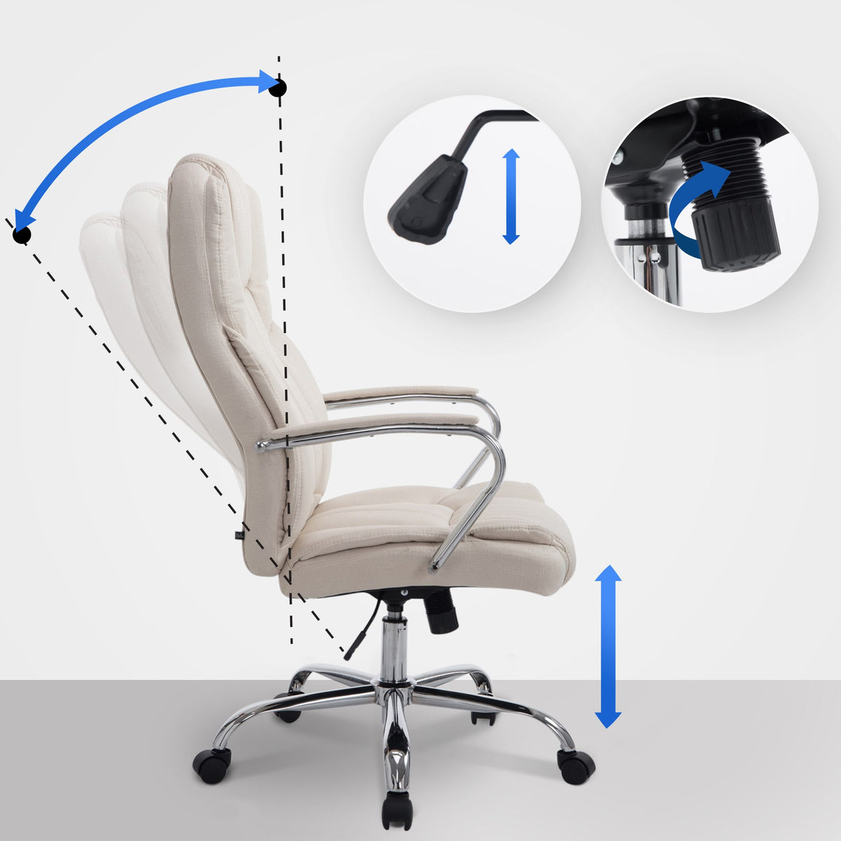 Bürostuhl BIG Xanthos Stoff – Ansicht 10