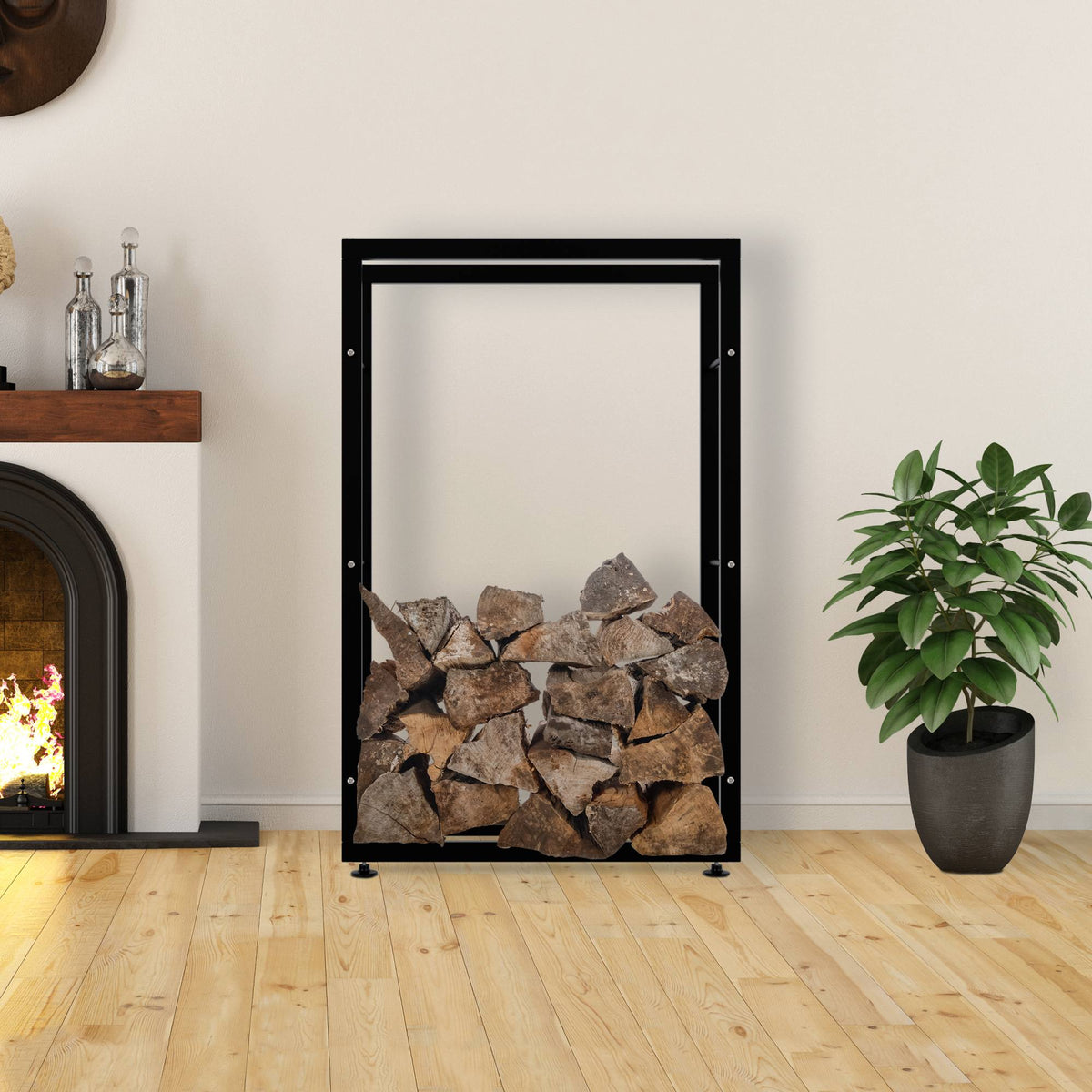 Kaminholzständer Keri V2 25x80x125 – Ansicht 4