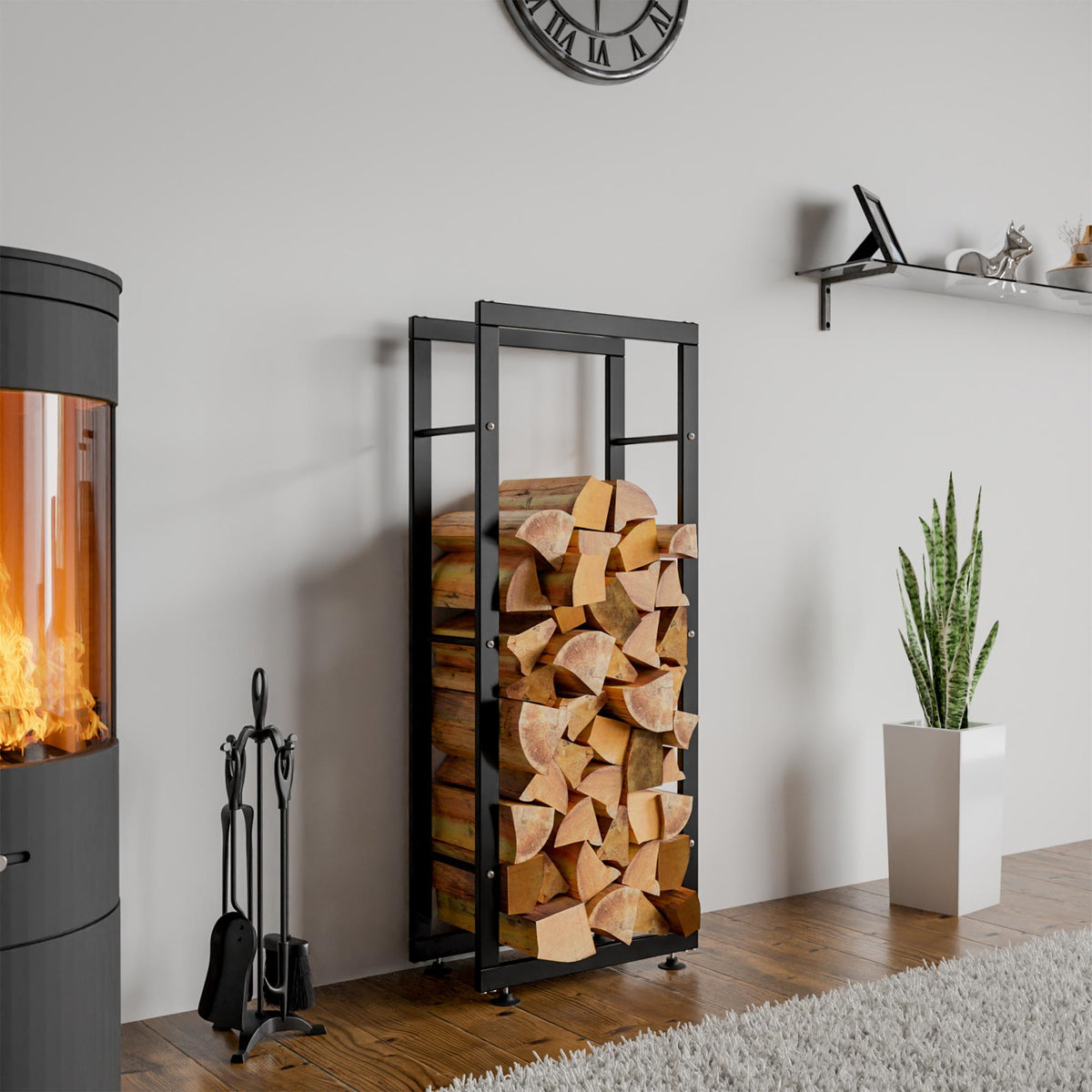Kaminholzständer Keri V2 25x40x150 – Ansicht 3