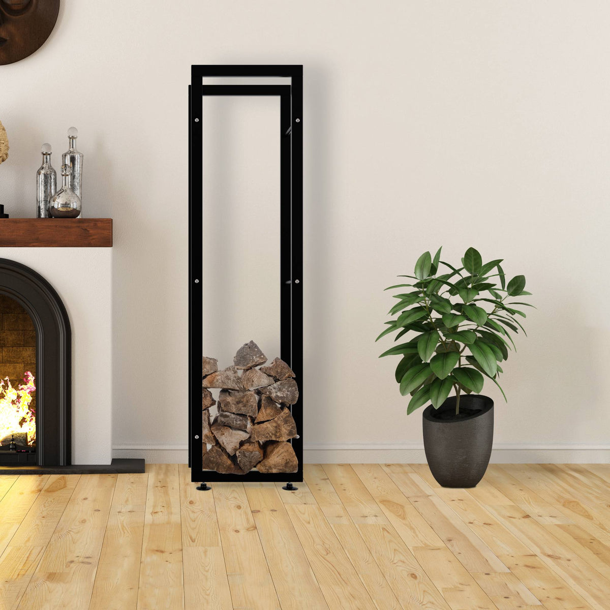 Kaminholzständer Keri V2 25x40x150 – Ansicht 4