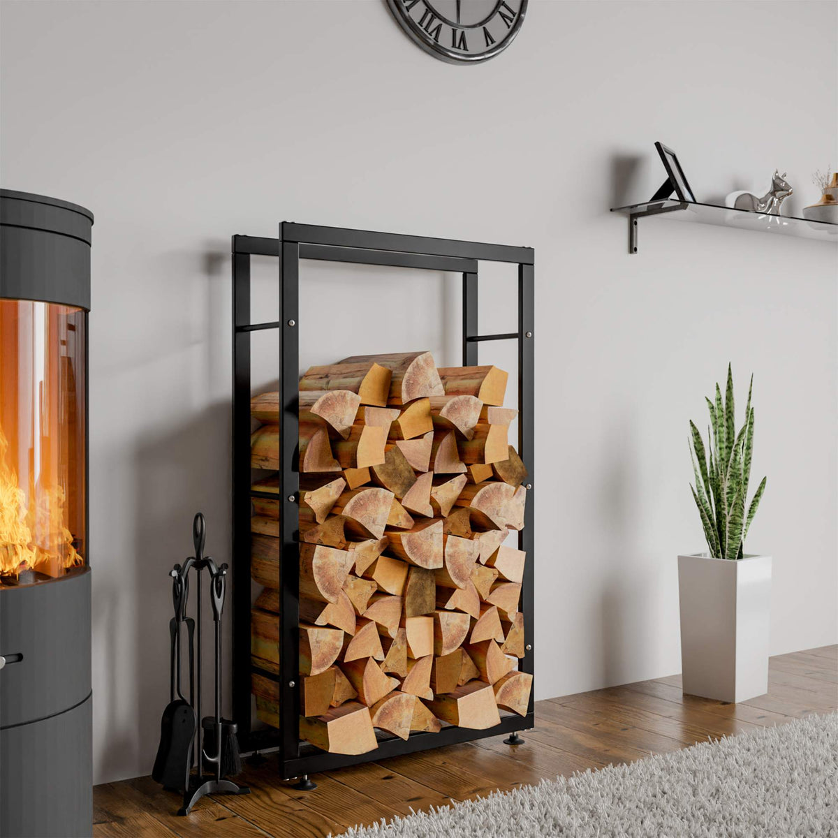 Kaminholzständer Keri V2 25x60x150 – Ansicht 3