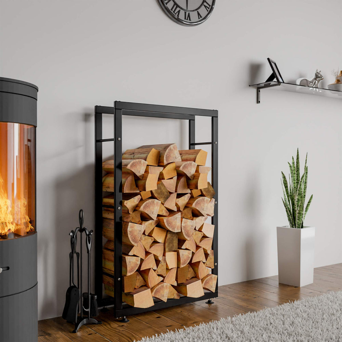 Kaminholzständer Keri V2 25x60x125 – Ansicht 3