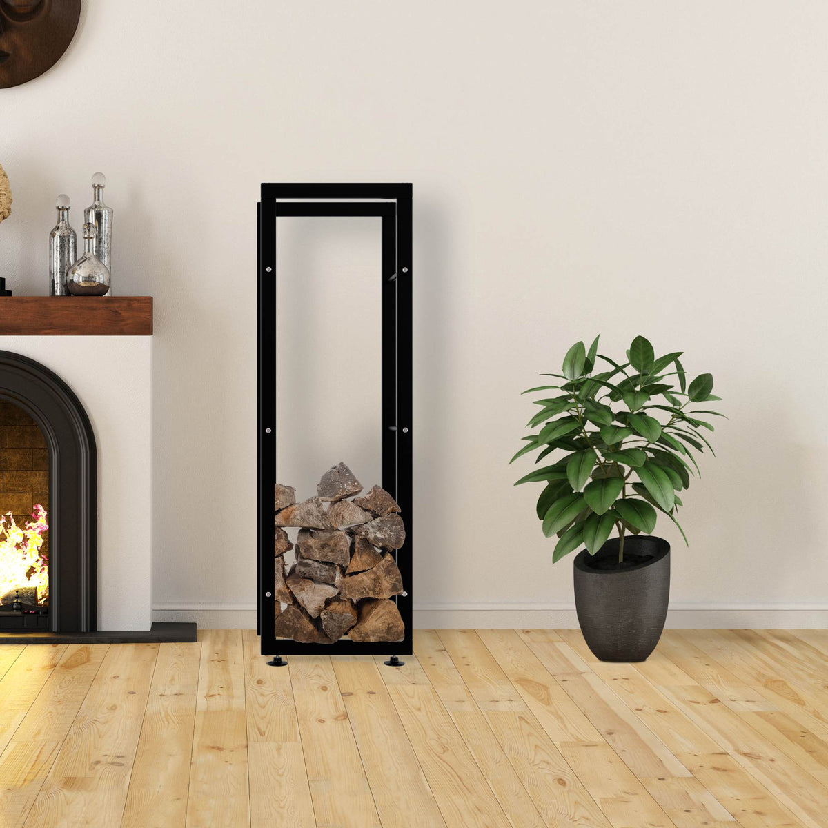 Kaminholzständer Keri V2 25x40x125 – Ansicht 4