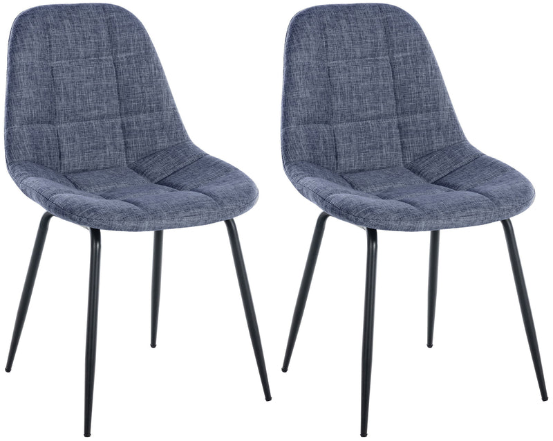 2er Set Stuhl Tom Stoff