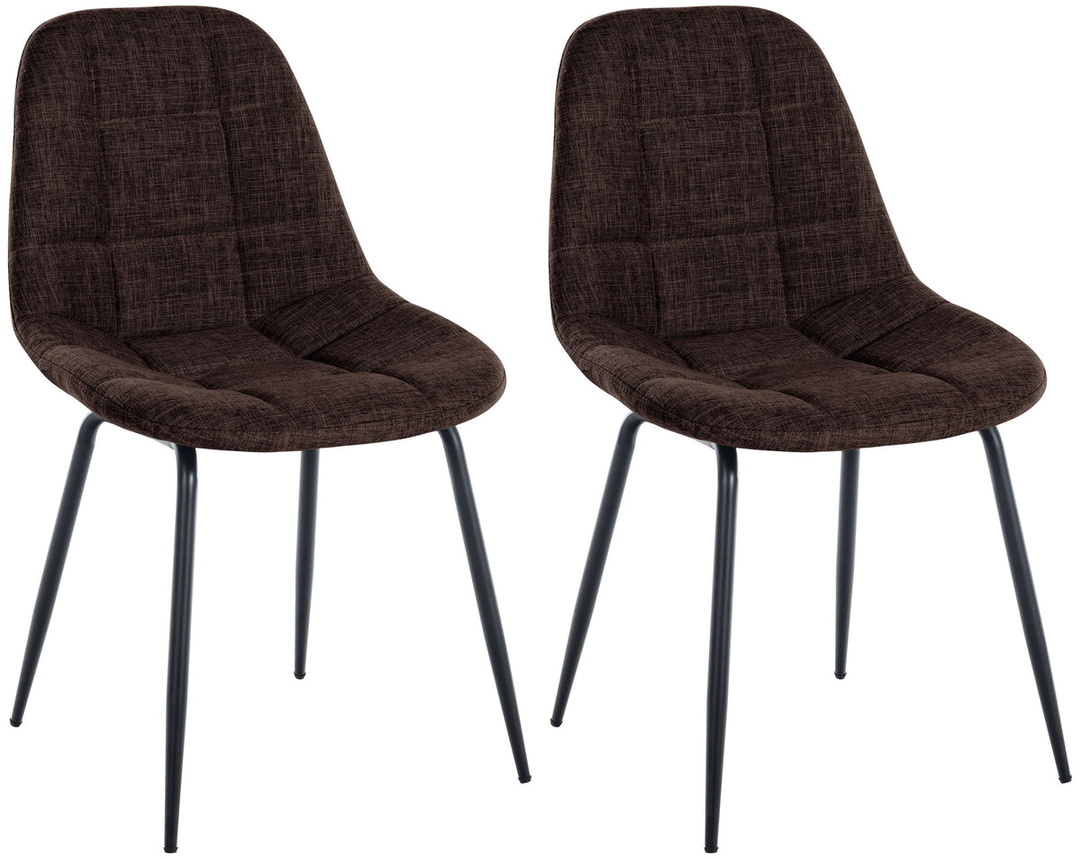 2er Set Stuhl Tom Stoff – Ansicht 10