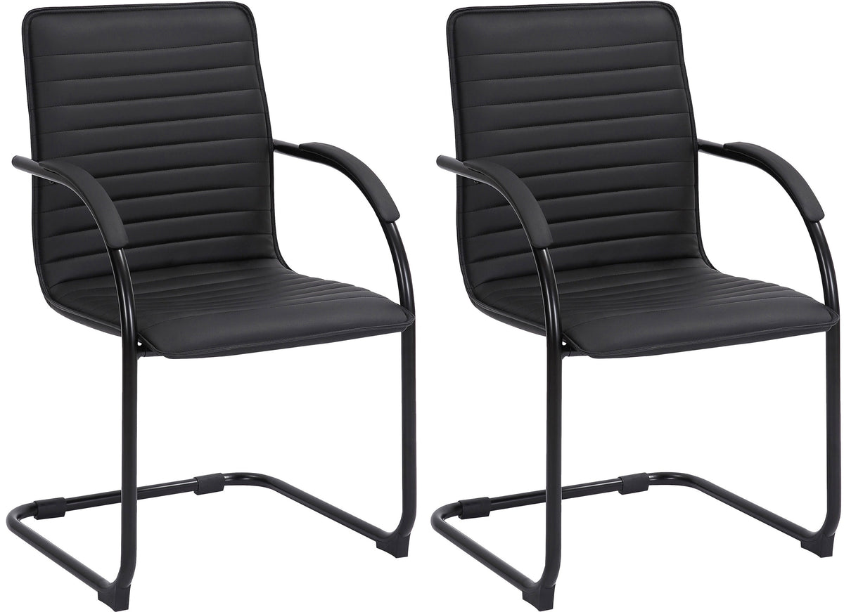 2er Set Besucherstühle Tira Kunstleder – Ansicht 15