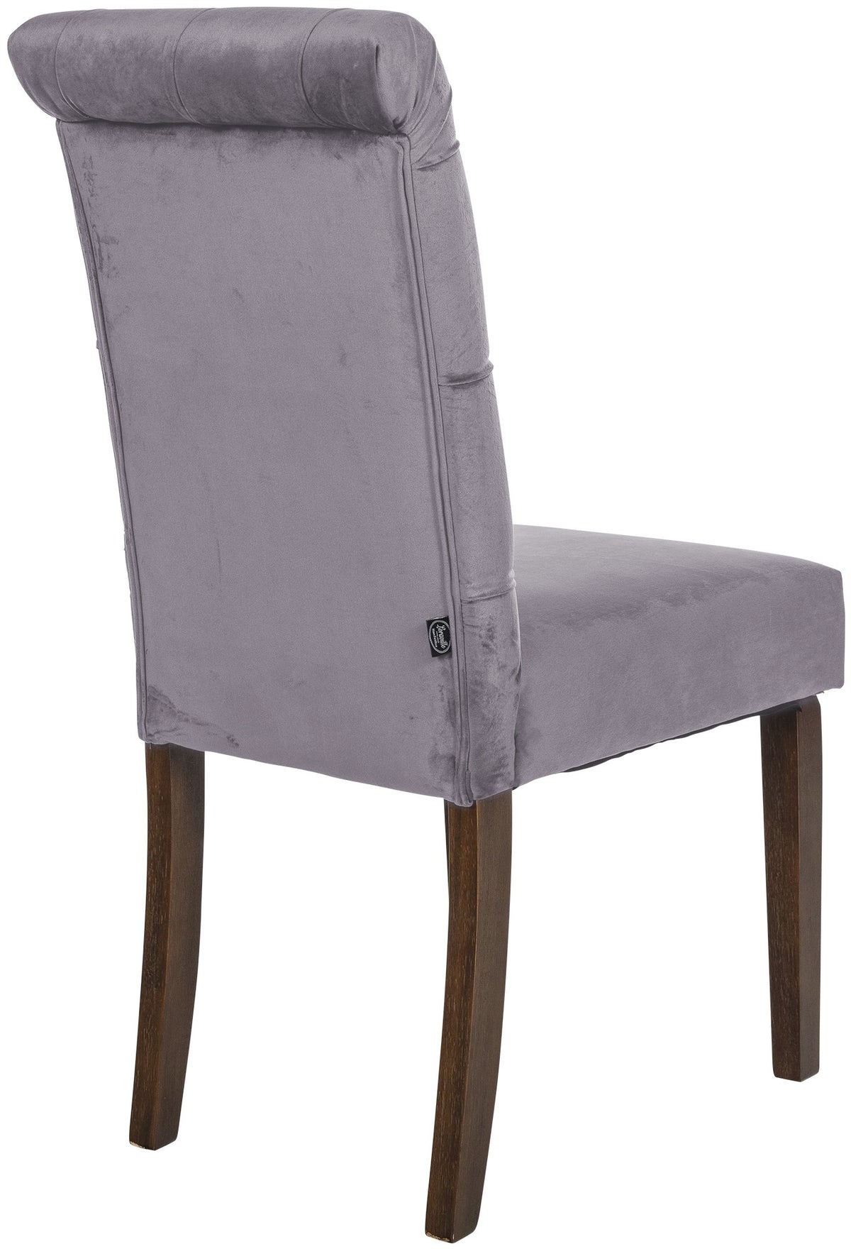 2er Set Esszimmerstühle Lisburn Samt – Ansicht 13