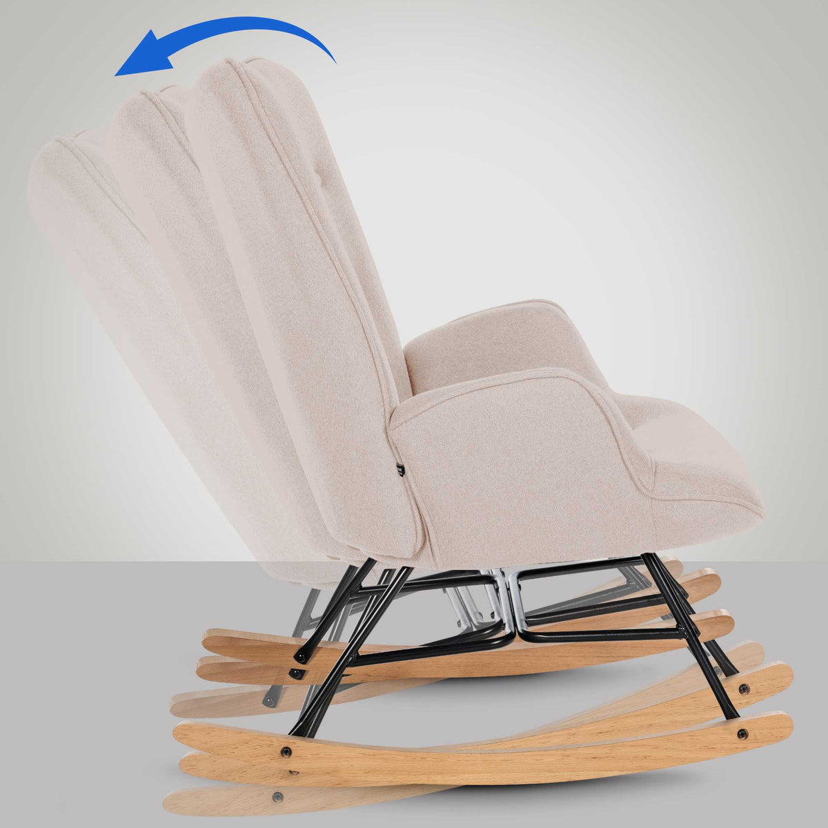Stuhl Sanka Stoff – Ansicht 4
