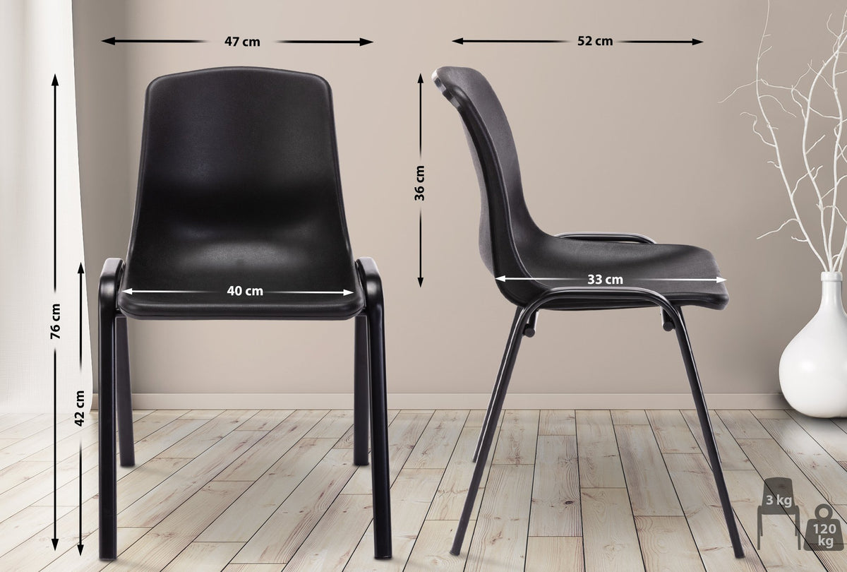 Stapelstuhl Nowra Kunststoff – Ansicht 2