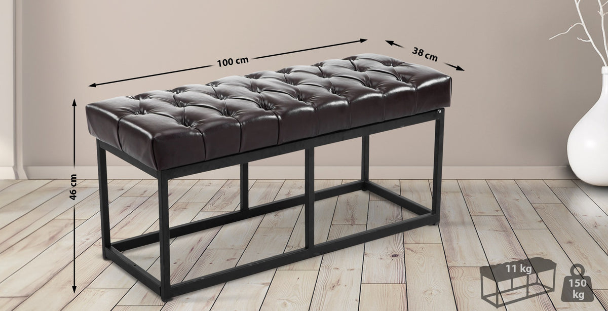 Sitzbank Amun Kunstleder B100 – Ansicht 2