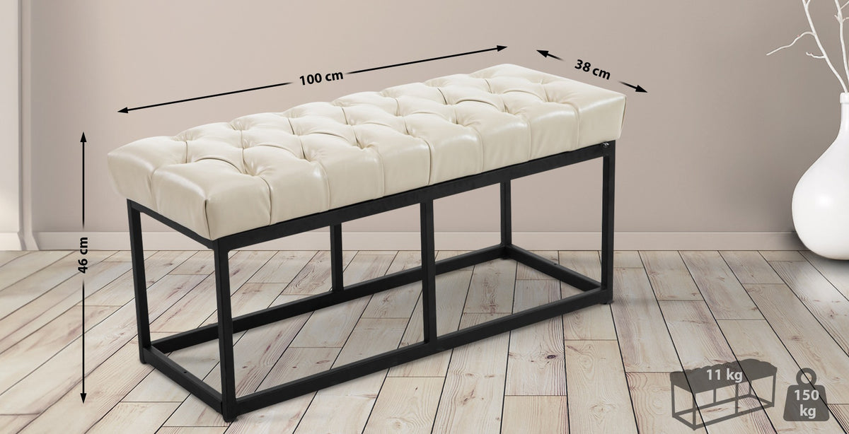 Sitzbank Amun Kunstleder B100 – Ansicht 6