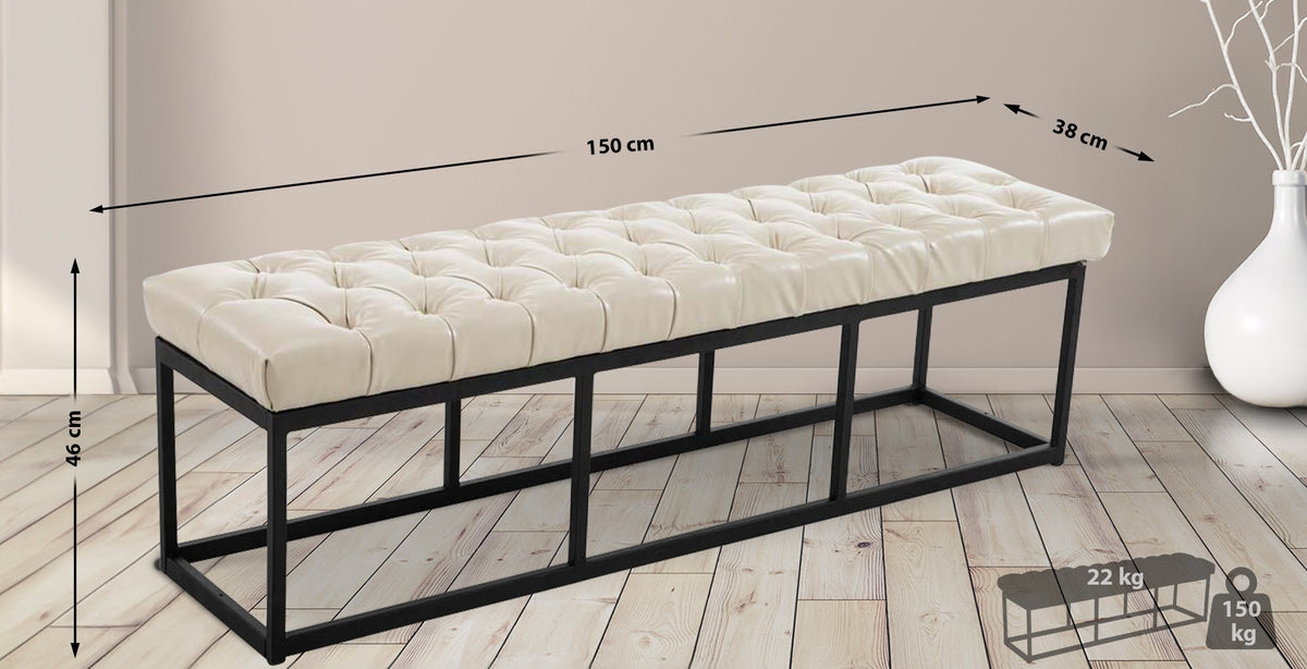 Sitzbank Amun Kunstleder B150 – Ansicht 6
