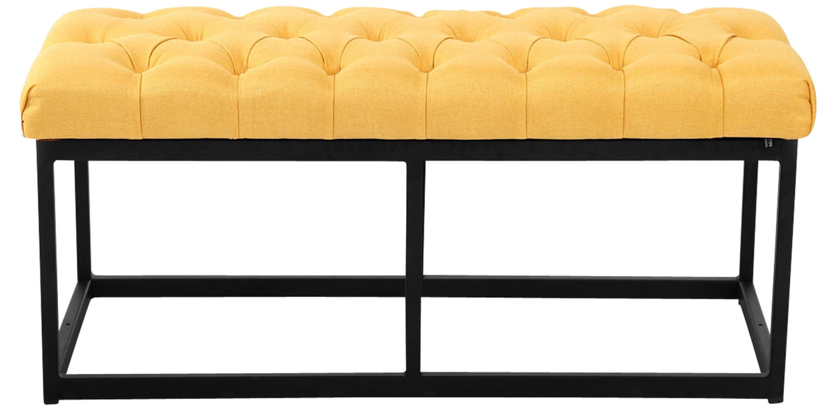 Sitzbank Amun Stoff Schwarz 100 cm – Ansicht 9