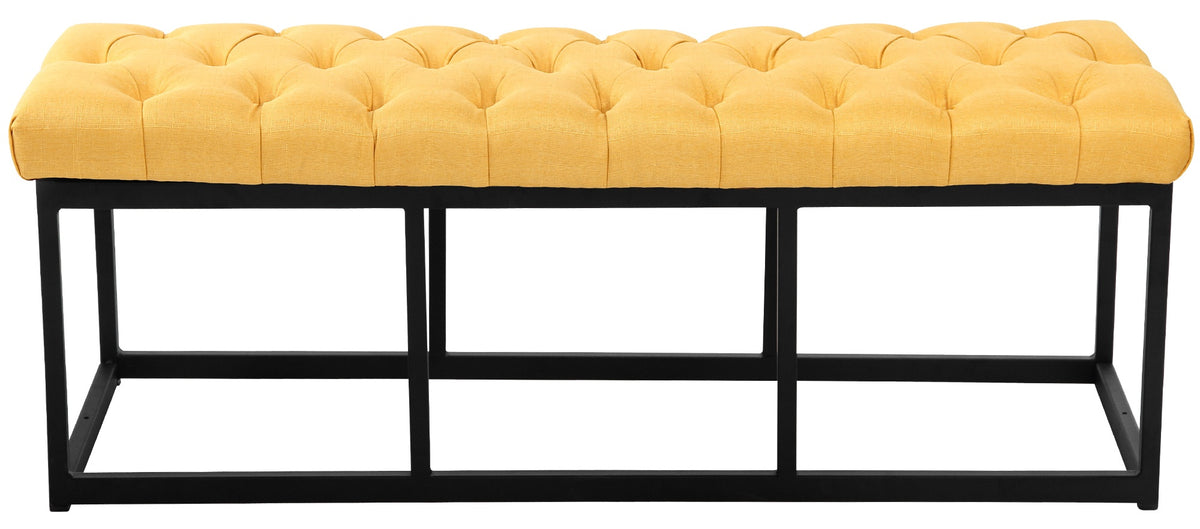 Sitzbank Amun Stoff Schwarz 120 cm – Ansicht 9