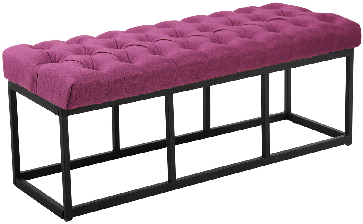 Sitzbank Amun Stoff Schwarz 120 cm – Ansicht 18