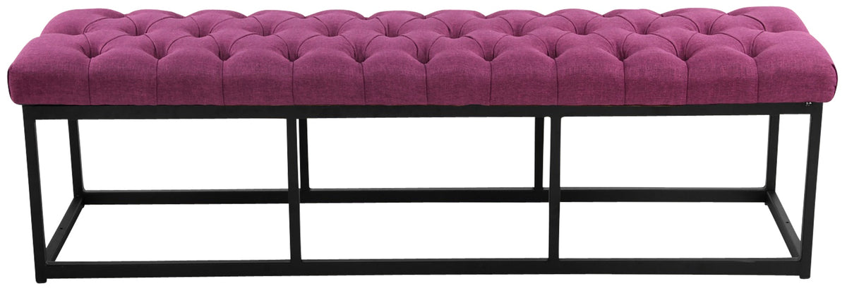 Sitzbank Amun Stoff Schwarz 150 cm – Ansicht 19