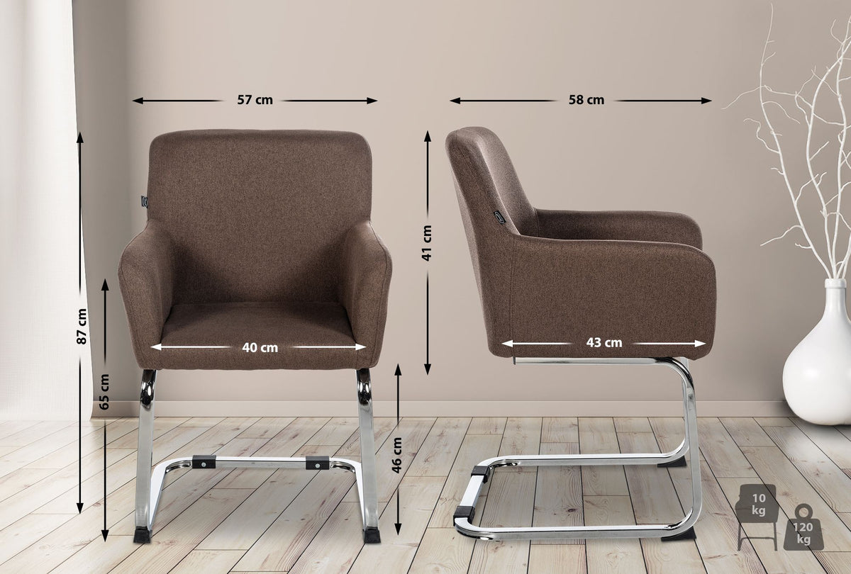 Stuhl Puka Stoff – Ansicht 2