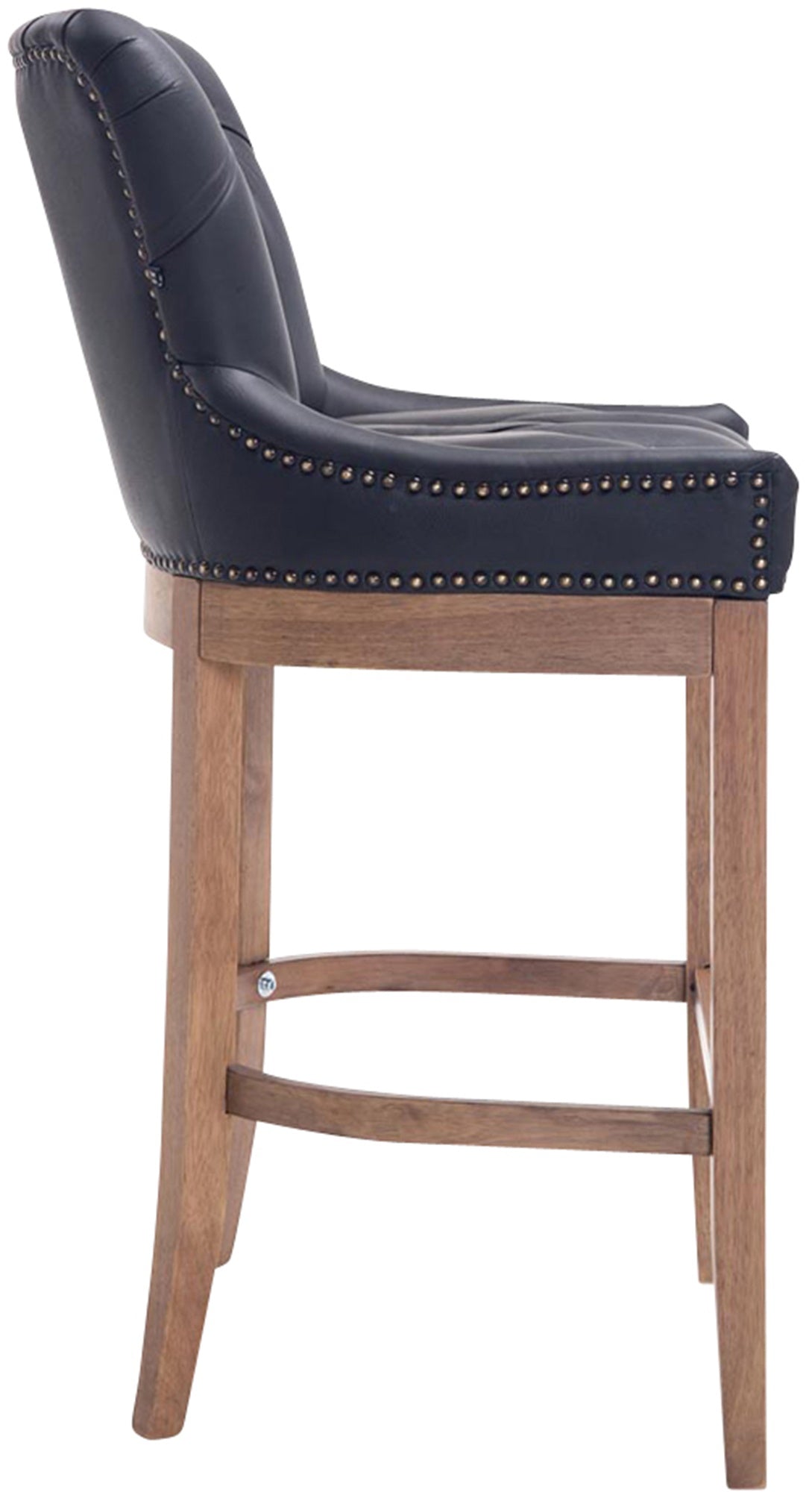 Barhocker Lakewood Echtleder, Antik-hell – Ansicht 7