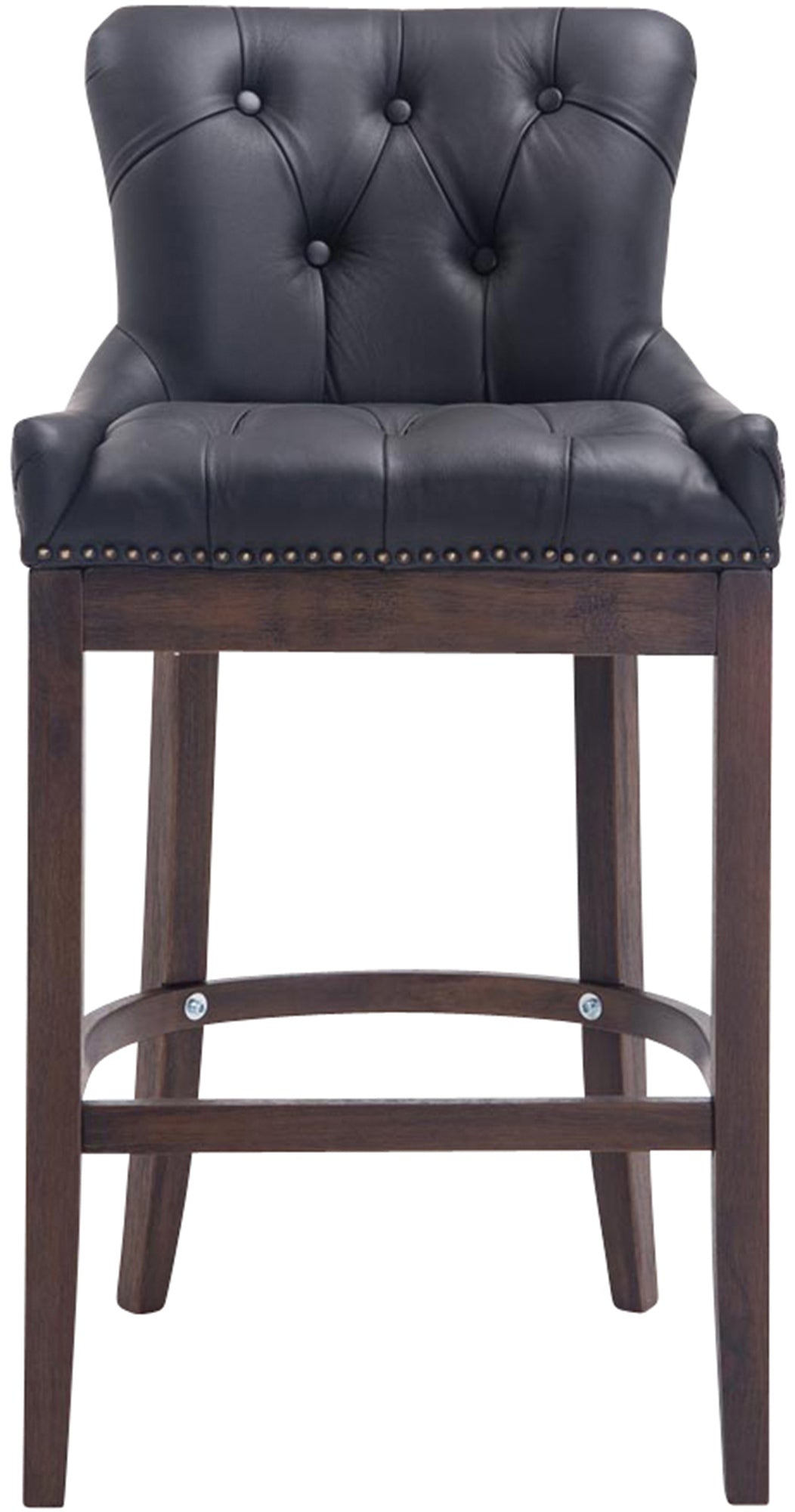 Barhocker Lakewood Echtleder, Antik – Ansicht 6