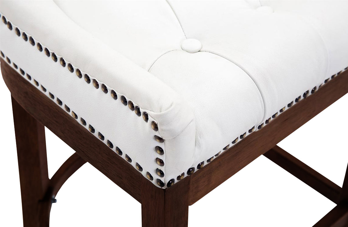 Barhocker Lakewood Echtleder, Antik – Ansicht 18
