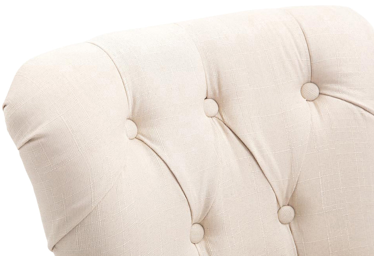 Barhocker Lakewood Stoff, Antik-hell – Ansicht 3