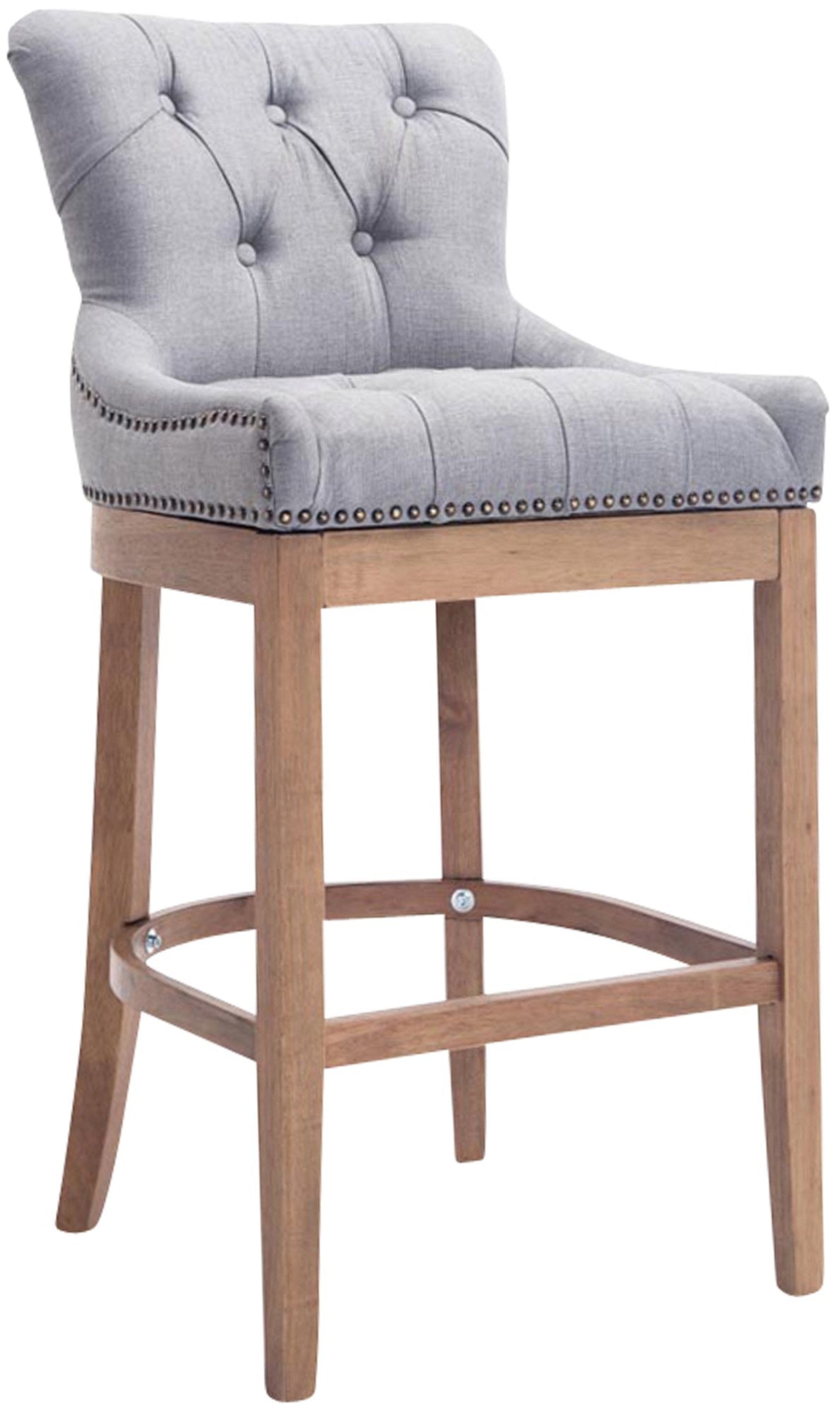 Barhocker Lakewood Stoff, Antik-hell – Ansicht 15