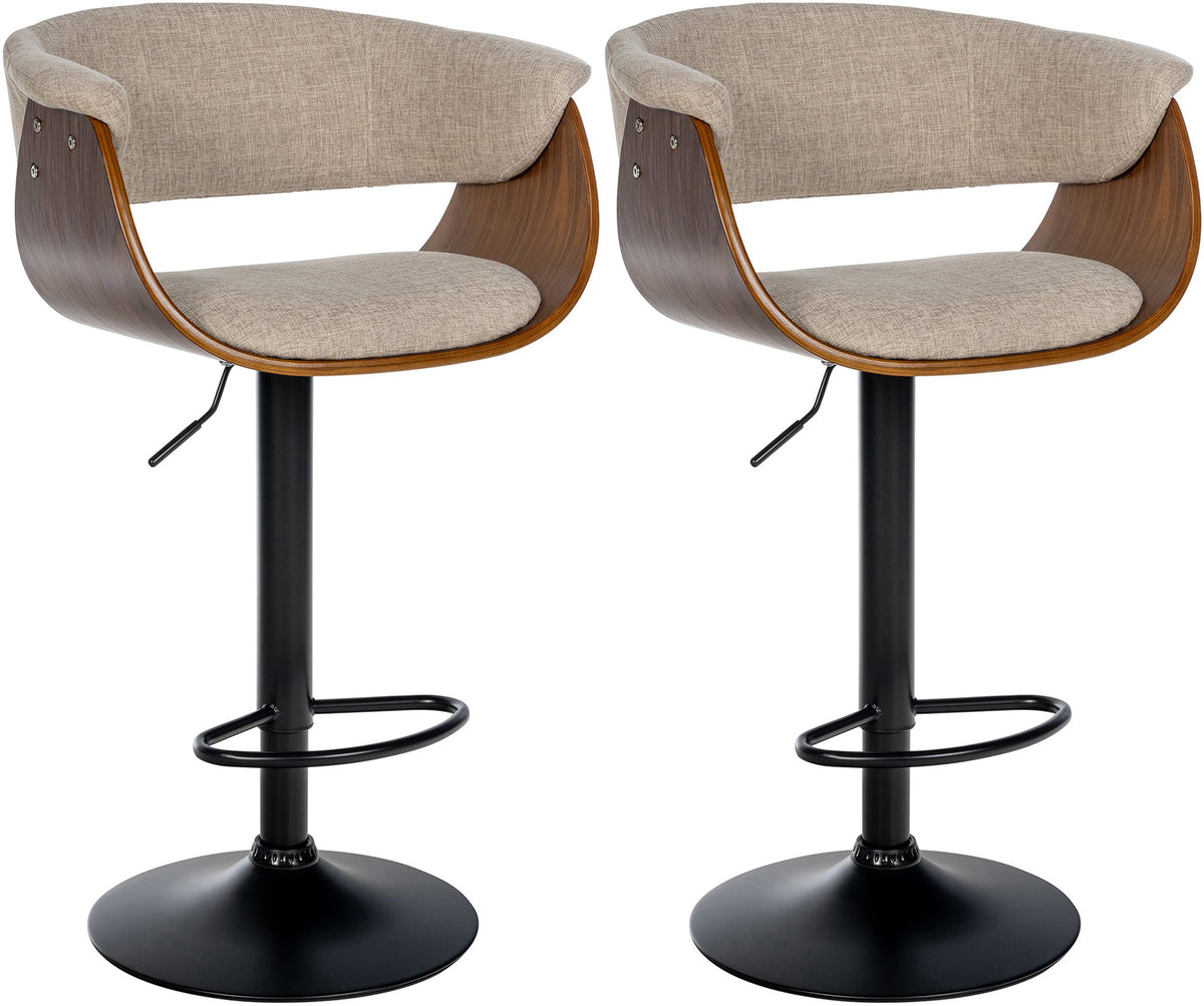 2er Set Barhocker Vestal Stoff – Ansicht 13
