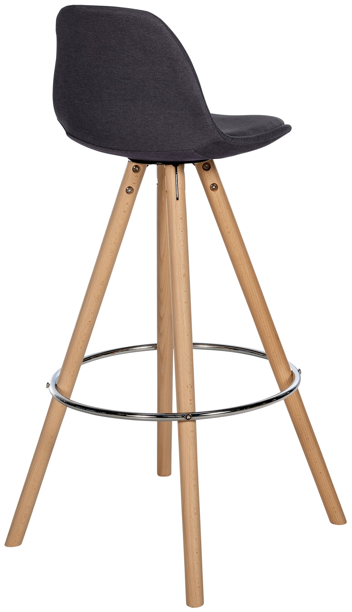 Barhocker Corbin Stoff Rund natura – Ansicht 5