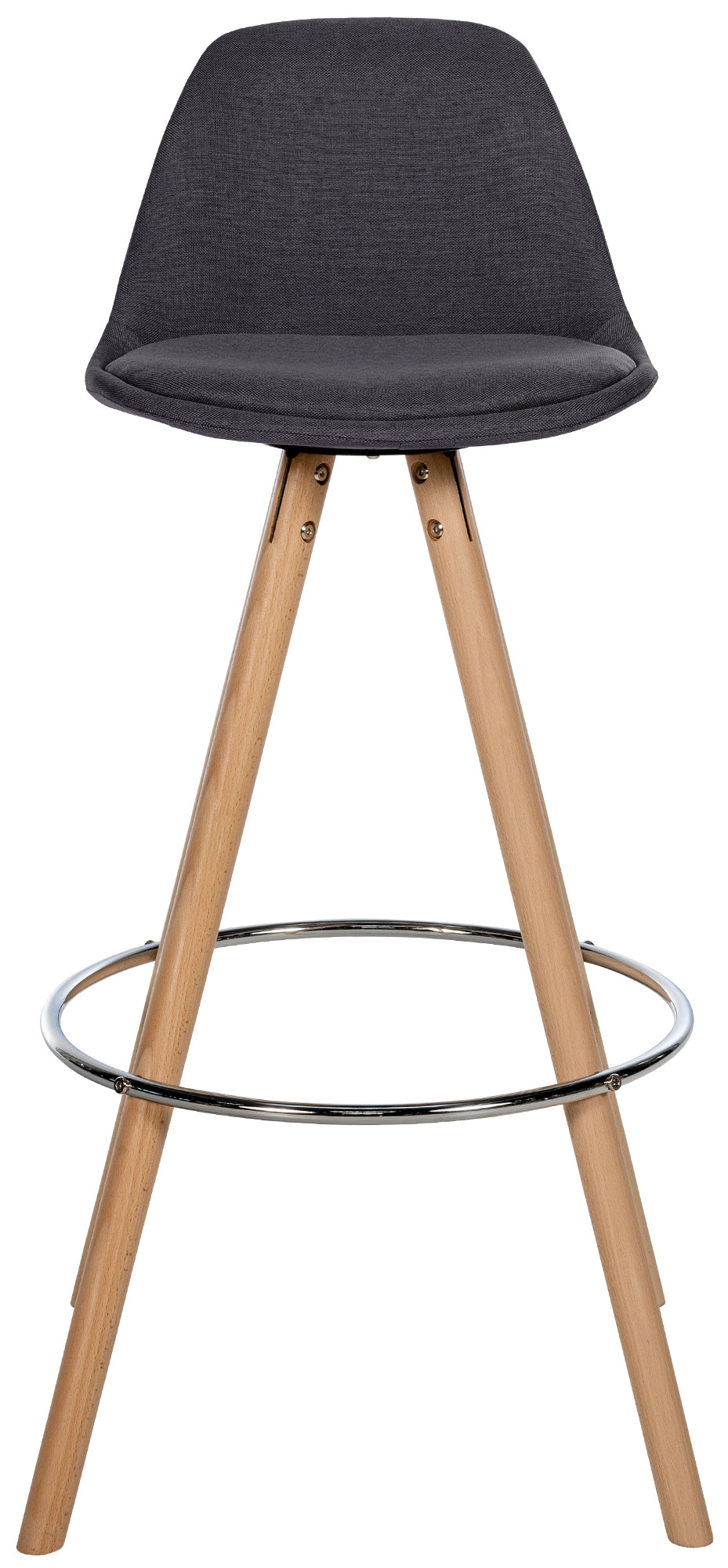 Barhocker Corbin Stoff Rund natura – Ansicht 6